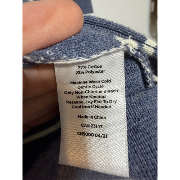 Talbots Old Money Preppy Knit Blazer Sweater Women Size L Quiet Luxury Soft Girl - Picture 6 of 7